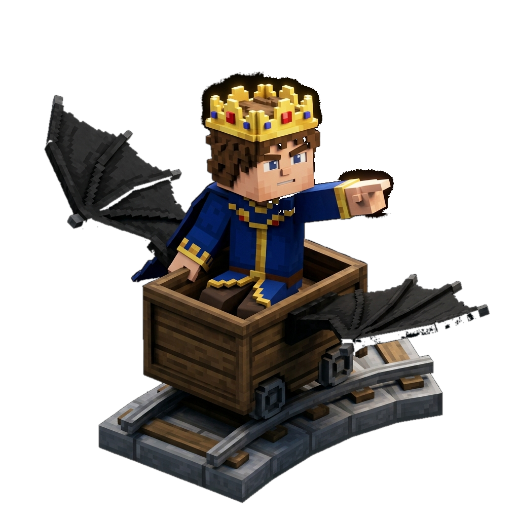 Minecraft kral karakteri